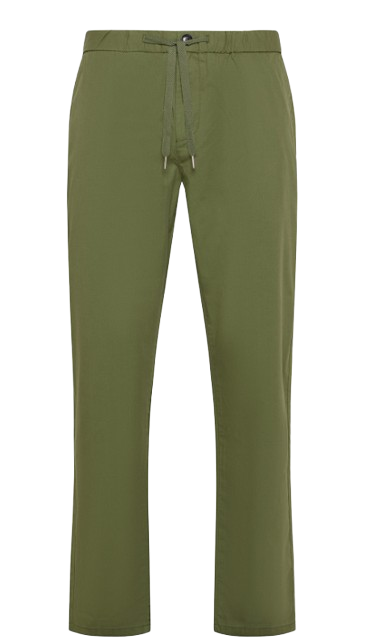 Sun68 PANT COULISSE SOLID VERDE SCURO
