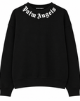 Palm Angels neck logo regular crew