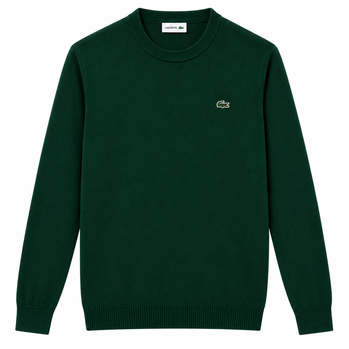 LaCoste Pullover girocollo monocromatico