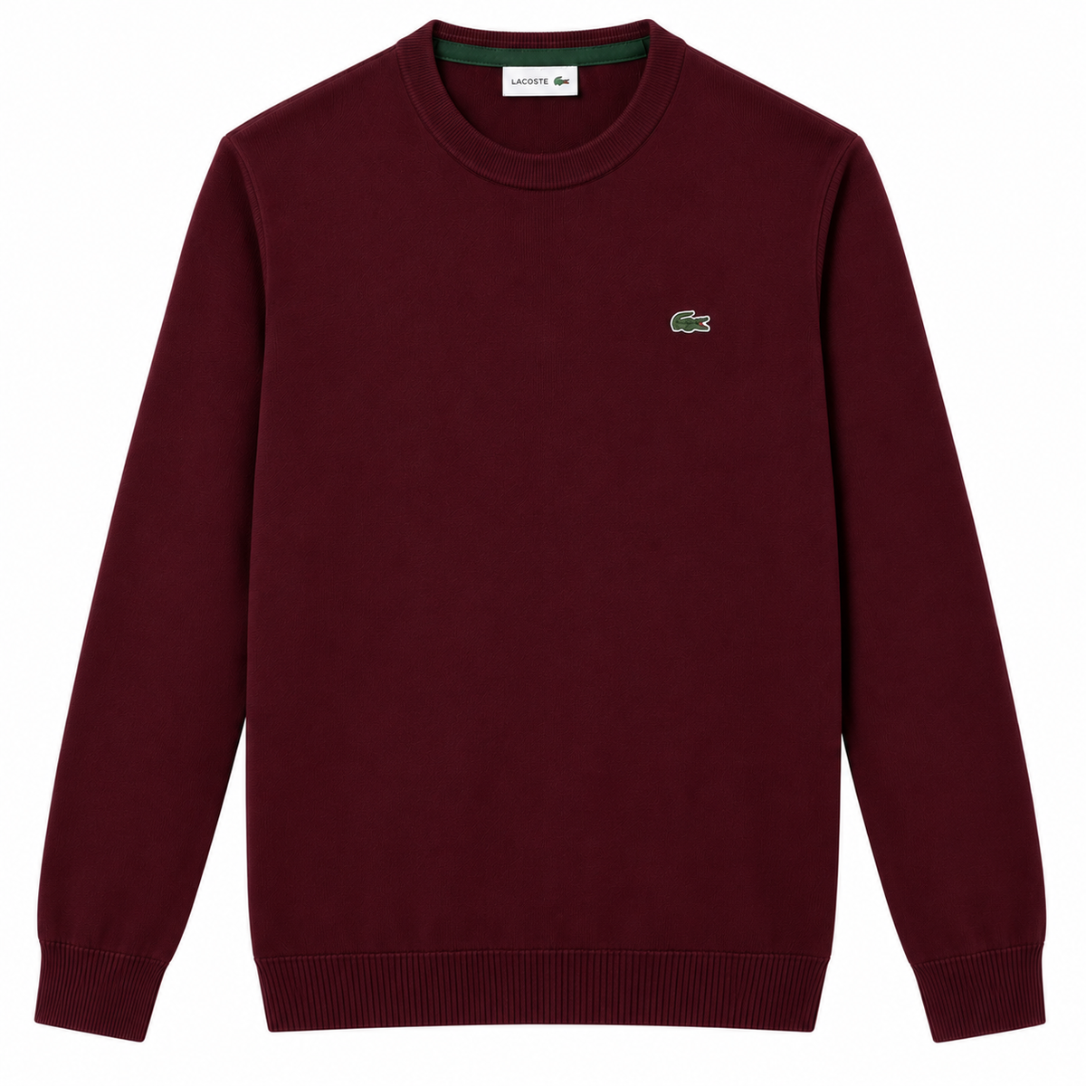 LaCoste Pullover girocollo monocromatico