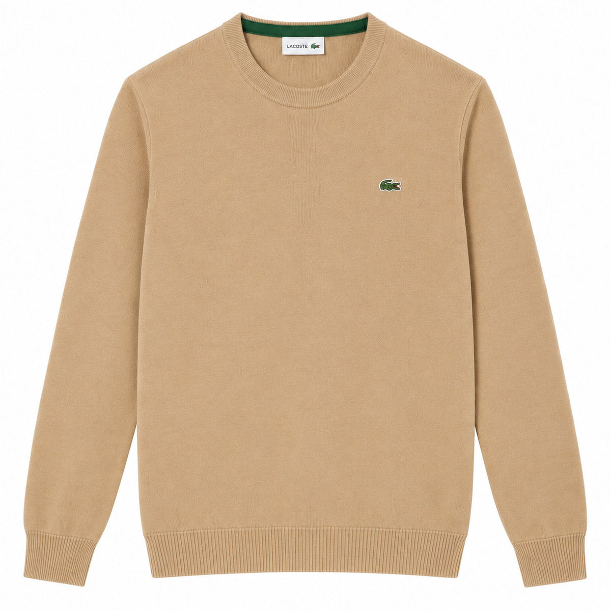 LaCoste Pullover girocollo monocromatico