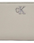 Calvin Klein Jeans Portafoglio Minimal Monogram Zip Around  Rosa
