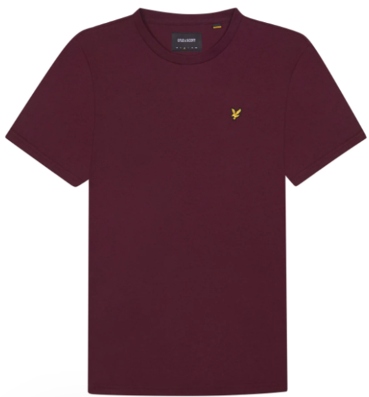 Lyle&amp;Scott Plain t-shirt Burgundy